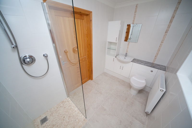 Wetroom with White Furniture 6